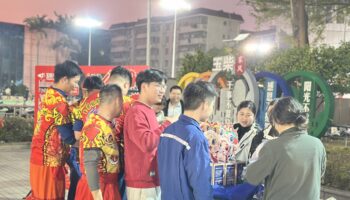 金蛇開(kāi)運(yùn)，物流送福——玉柴物流集團(tuán)組織單位參加玉柴年貨節(jié)活動(dòng)